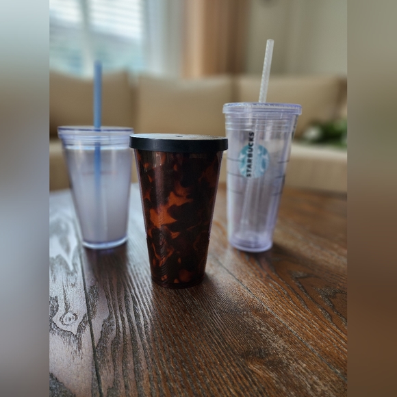 Starbucks cup Bundle of 3 Reusable Cups - Picture 2 of 5